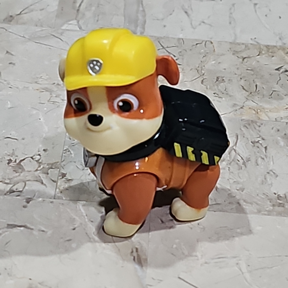 Paw Patrol Rubble Ultimate‎ Rescue Ultimate Construction Truck Figure Toy 2"
